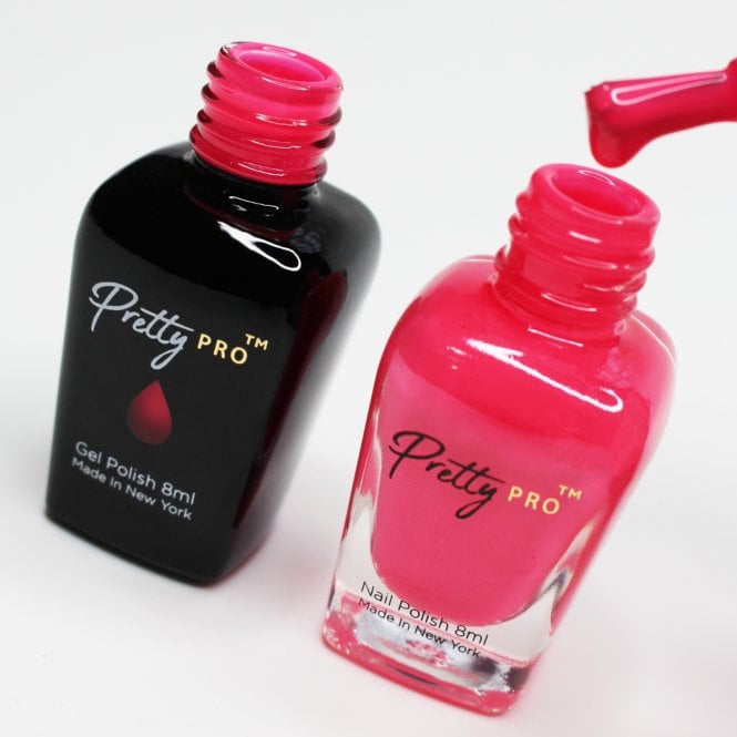 A Pretty Pair Gel & Nail Polish Duo Set Pinking Out Loud 2 x 8ml