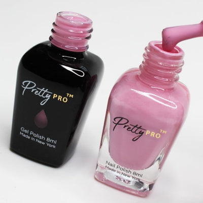 A Pretty Pair Gel & Nail Polish Duo Set Simply Pink 2 x 8ml