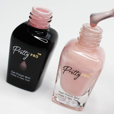 A Pretty Pair Gel & Nail Polish Duo Set Pinkiccino 2 x 8ml