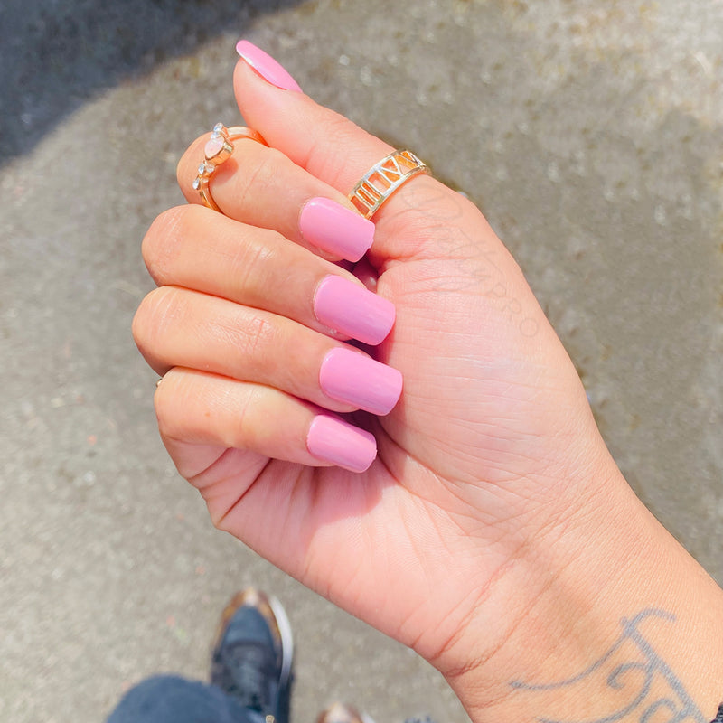Press On False Nails Blossom Pink 24pcs