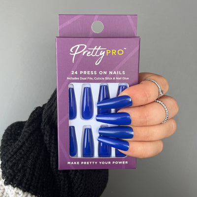 Press On False Nails Long Time No Sea 24pcs