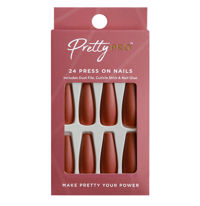 Press On False Nails Get Off Your Chai Horse 24pcs