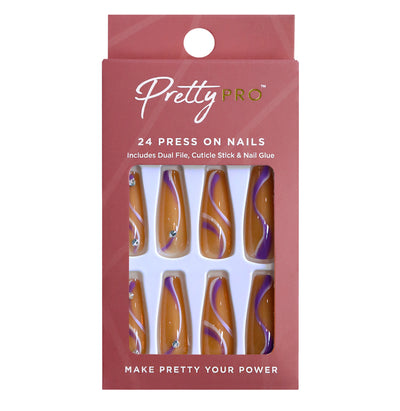 Press On False Nails I Have A Soft Spot For You 24pcs