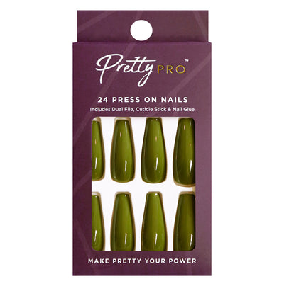 Press On False Nails Party Thyme 24pcs