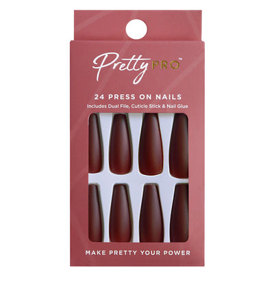 Press On False Nails Blood-y Nailed It 24pcs