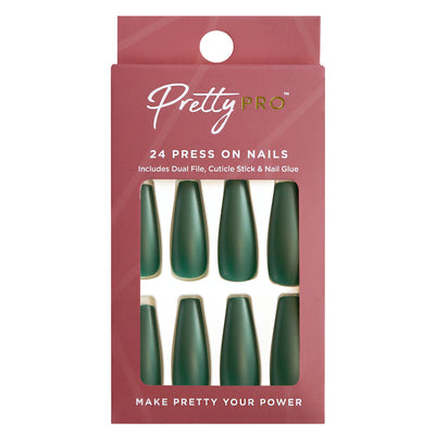 Press On False Nails Is It Green You're Looking For? 24pcs