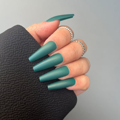Press On False Nails Is It Green You're Looking For? 24pcs