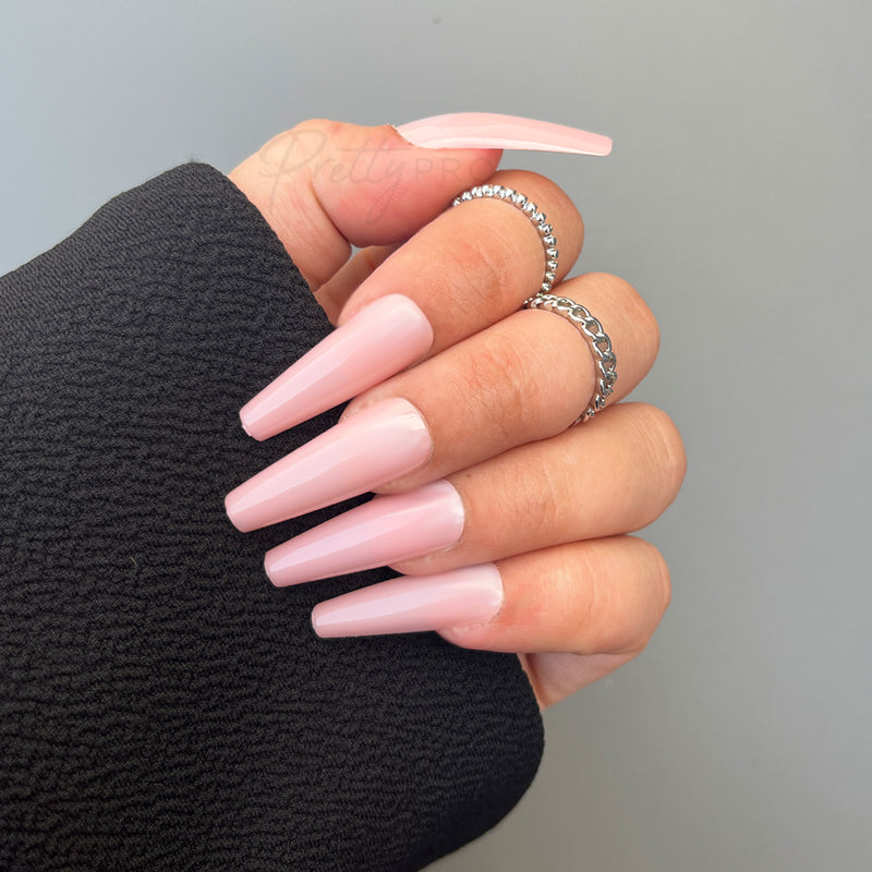 Press On False Nails Pink Me Up Please? 24pcs