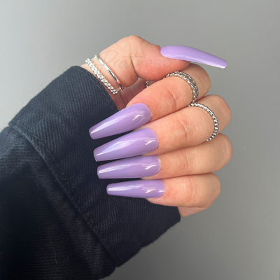 Press On False Nails I'm Mauve-ing On 24pcs