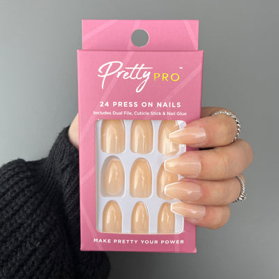 Press On False Nails I'm On Edge 24pcs