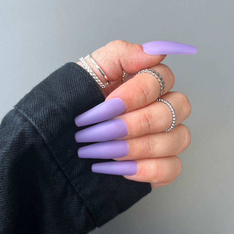 Press On False Nails We Mauve 24pcs