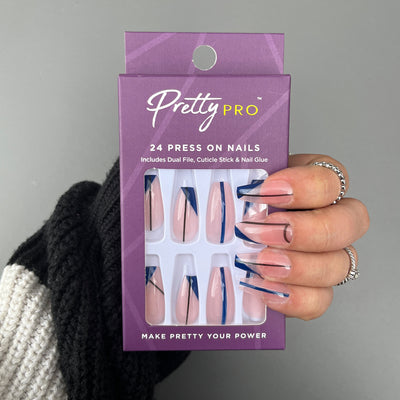 Press On False Nails We Mermaid For Each Other 24pcs