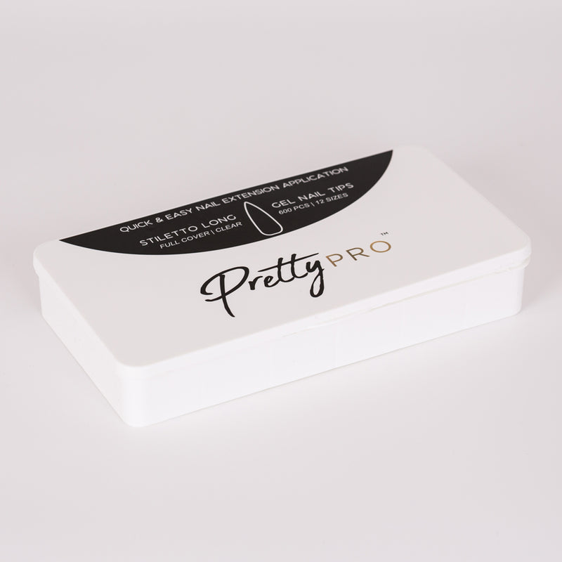 Soft Assorted False Nail Tips Stiletto Long