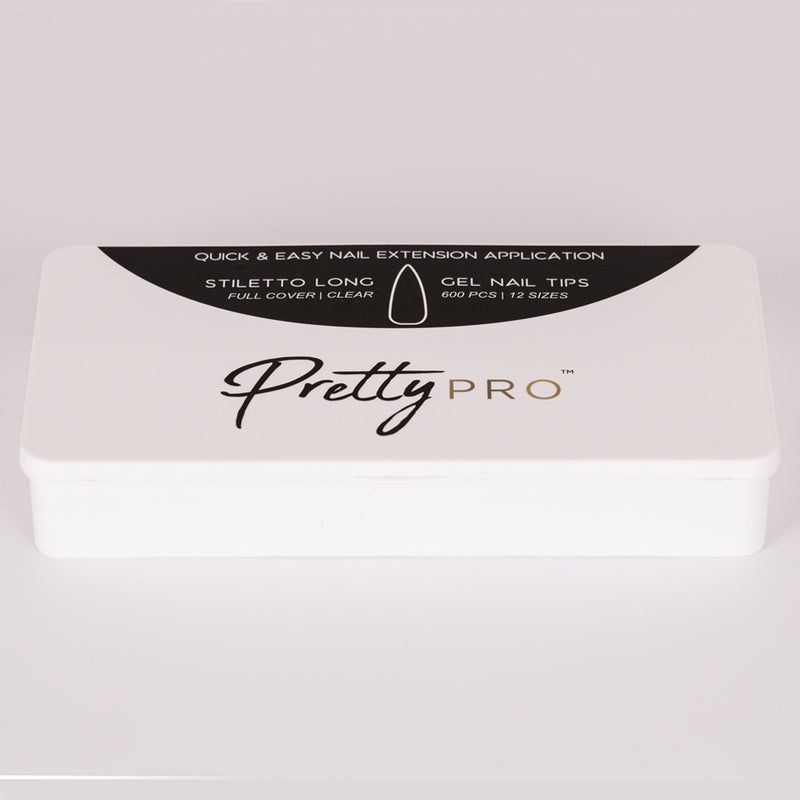 Soft Assorted False Nail Tips Stiletto Long