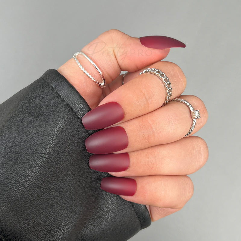 Press On False Nails Sangria Is Calling 24pcs
