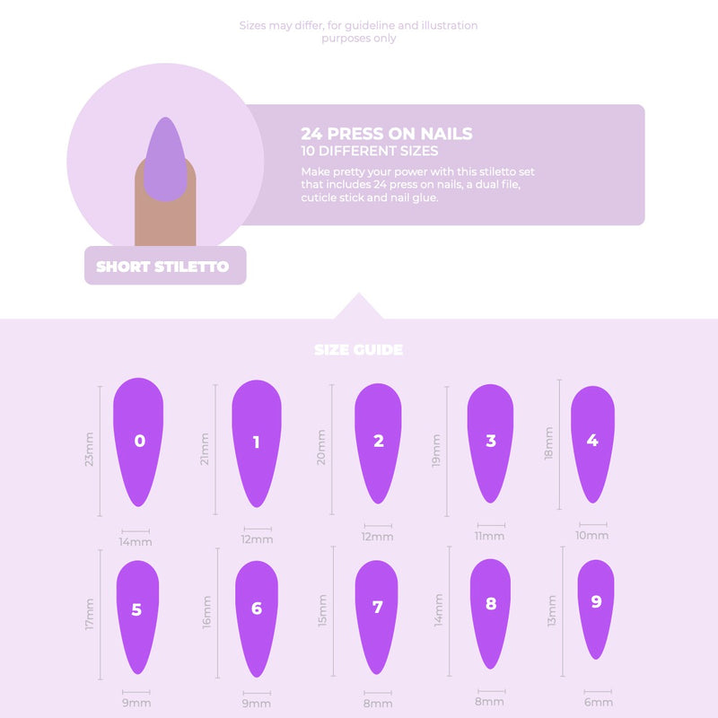 Press On False Nails You Have A Good Point 24pcs
