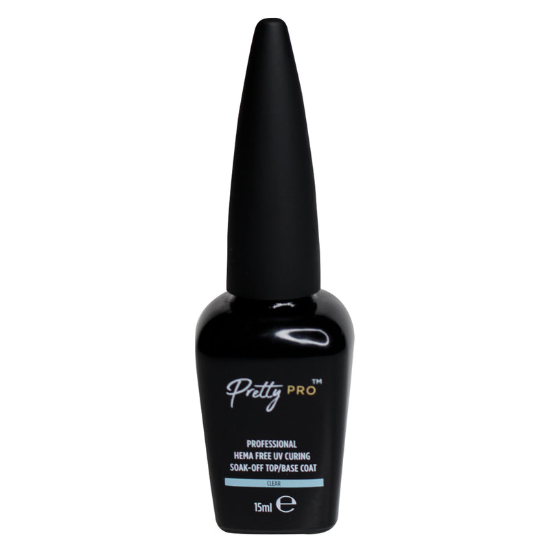 Hema Free Gel Soak Off Top & Base Coat 15ml